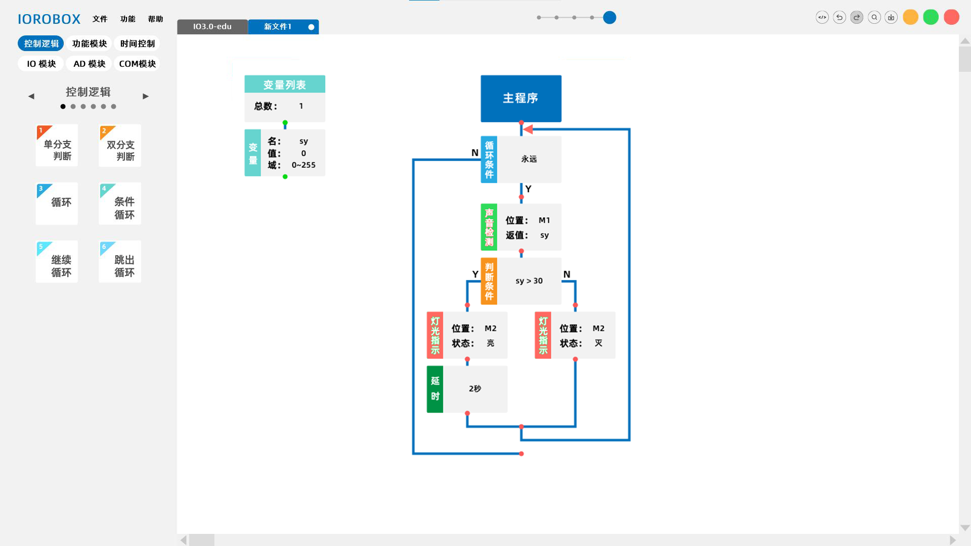 IOROBOX 软件界面